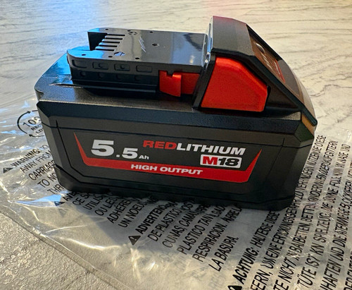 Milwaukee m18 hb5 - hb5.5, redlithium
