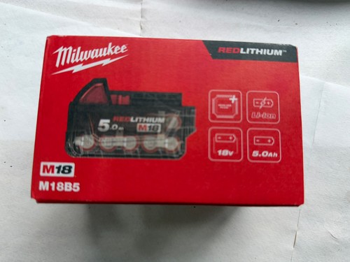 Milwaukee m18 5ah battery - 5ah,