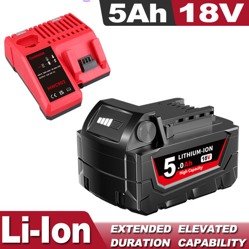 18v 0ah battery for - 5.0ah,