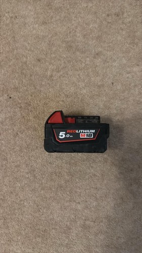 Milwaukee m18 5ah battery - , 18v