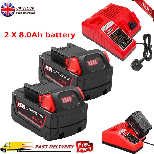 2pcs 0ah battery - 8.0ah, /