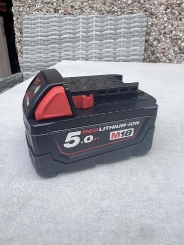 Milwaukee m18 5ah battery - 5ah,