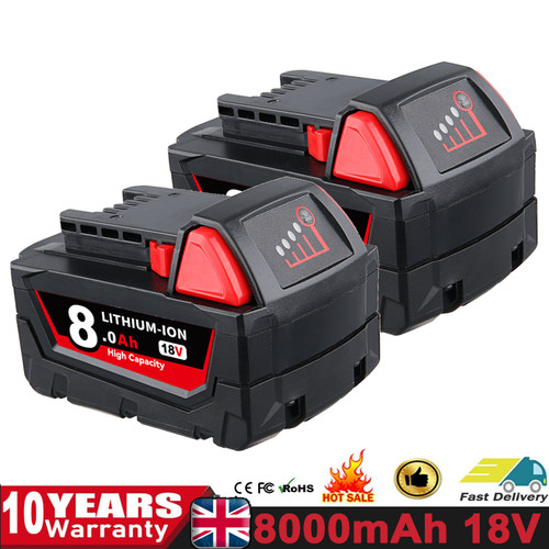 2pack for milwaukee 18v - for,