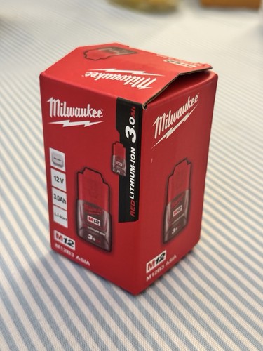 Milwaukee m12b3 12v 3ah red - milwaukee,