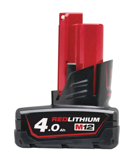 Milwaukee m12 12v 0ah - b4, 4.0ah