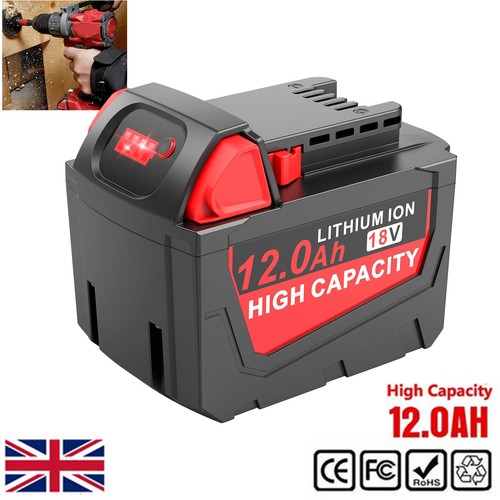 0ah battery for - for, milwaukee